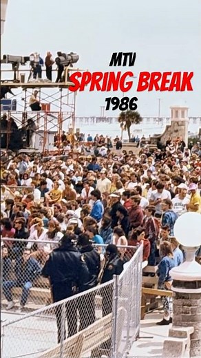 MTV Spring Break 1986 — Original Photos | Daytona Beach, Florida