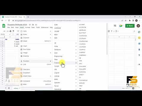 baroshada Excel Online google sheet cashar 1aad afsomali