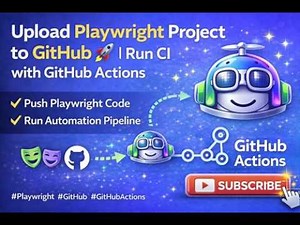 Playwright + GitHub Actions 🤖 | Push Code & Run CI Pipeline