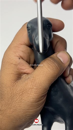 How to Sculpt A Black Horse with Polymer Clay #polymerclay #sculpture #Clayhorse