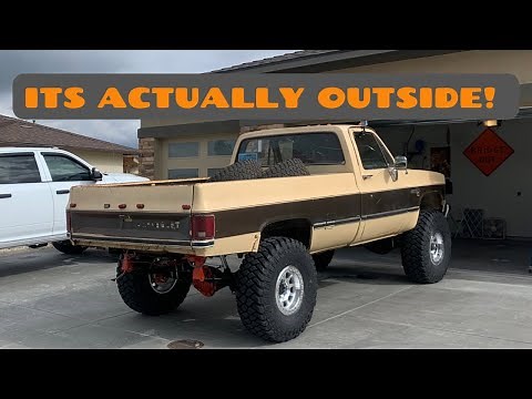 K30 Trail Build, First Drive after the major suspension/steering overhaul!