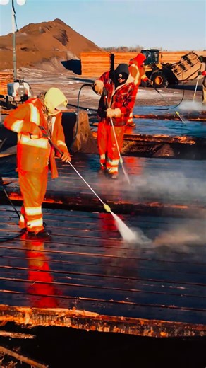 Road To Rail Construction Inc. on Instagram: "Behind every solid job is a crew that puts in the work, behind the scenes- rtrc workers getting access mats washed, inspected and job ready ! #construction #heavyequipment #alberta #operator #teamwork #rtrc #fyp #canada #nextgeneration #ateam"