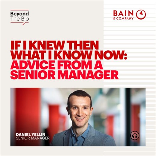 1.4K views | Senior Manager Daniel Yellin shares his journey from...