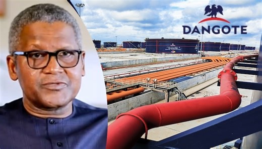 Dangote Refinery Makes History, Becomes First Globally To Hit 650,000 bpd Capacity On CDU, MS Block
