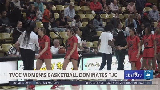 Trinity Valley Community College women's basketball dominates TJC