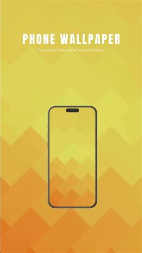 Aesthetic Geometric Gradient Loop 4K 💛