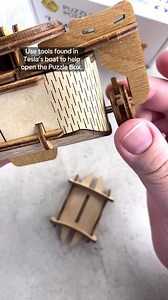 26K views · 193 reactions | Find tools in Tesla’s Boat to help open the puzzle box. #puzzlesolving #puzzlebox #puzzles #puzzle #puzzlesolved | Puzzle Master Inc. | Facebook