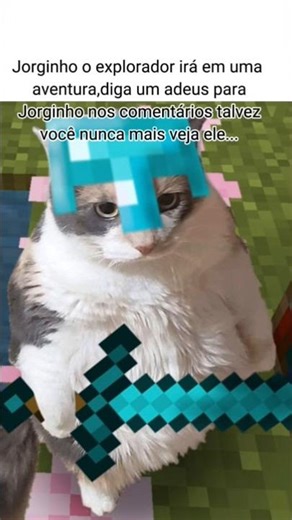 MANDE UM SALVE PARA O JORGINHO #viral #memes #minecraft #edit #trend #trending