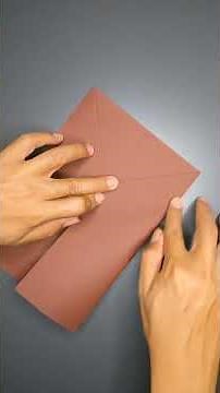 How to make origami envelope draw so cute