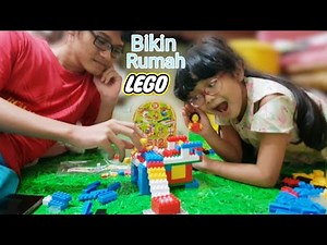 BIKIN RUMAH TINGKAT 2 DARI LEGO ❤ SHAFEEA HANUM
