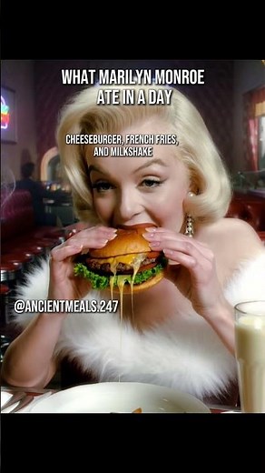 What Marilyn Monroe Ate in a Day | Hollywood Icon Diet