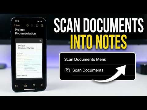 How To Scan Documents Into Notes (2026)