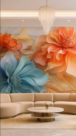 "Mesmerizing 3D Wallpaper Collection in 4K UHD ✨"#trendingshorts #interiordesign #home #viralshort