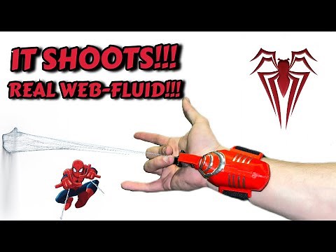 Ultimate Spider-Man Web-Shooter V2. (Test Video)