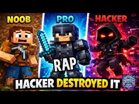 Noob vs Pro vs Hacker (Minecraft Rap)
