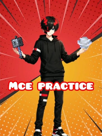 Mace Practice with Bot ||Using Keyboard and Mouse|| #viralshorts #minecraftshorts
