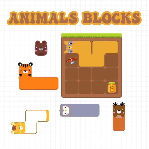 Play Animals Blocks | Free Online  Games. KidzSearch.com
