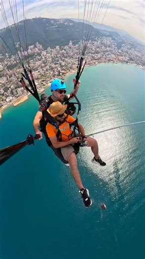 2.5K views · 2.7K reactions | Paragliding Lebanon Embark on a sky-high adventure above Jounieh Bay in Lebanon with our thrilling paragliding experiences! 廒 Secure your spot now: +96170459421 #paragliding #lebanon #parapente #jounieh #parachute #harissa #flyhigh #skylovers #paraglidinglebanon #paraglidingjounieh | Paragliding LB | Facebook