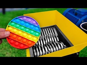 Experiment: Shredding POP IT