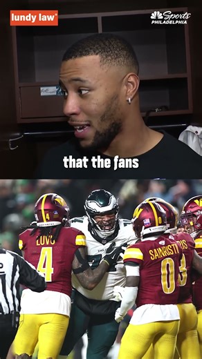 Saquon Barkley on things getting chippy between the Eagles and Commanders