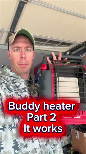 UPDATE: We got the Buddy Heater working! Thanks to everyone who commented and threw out some troubleshooting ideas. I appreciate all the help! What ended up working was starting it with the small green propane tank, letting it run for about five minutes, shutting it off, disconnecting that tank, and then hooking up the big tank. Got this tip from quite a few ice fishermen and outdoorsmen, and it did the trick! Appreciate the Garage Guys community coming through with the knowledge once again. Goo