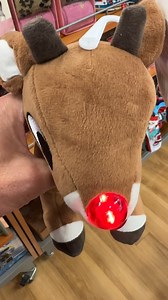 Watch Reindeer Stuffed Animal Plush Toy with Music Lights Holiday on Amazon Live