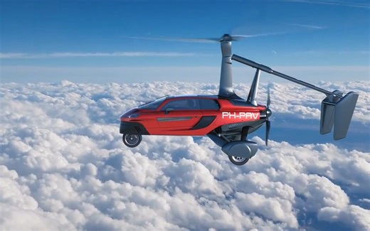 世界上第一架商业飞行汽车，最快时速达180公里，太牛了