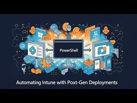 PowerShell for Intune azure , windows ad vmware : Zero to Hero in Evergreen IT Automation (2025)