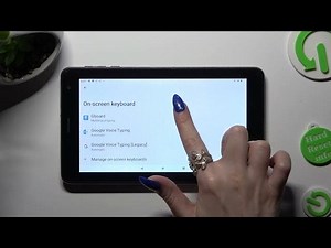 How to Enable Text Correction Options on the Tablet Navitel T787 4G? Find & Turn ON Keyboard Wor