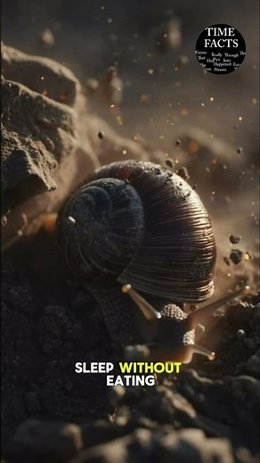 Snails Can Sleep For 3 Years Without Eating Shocking Animal Fact