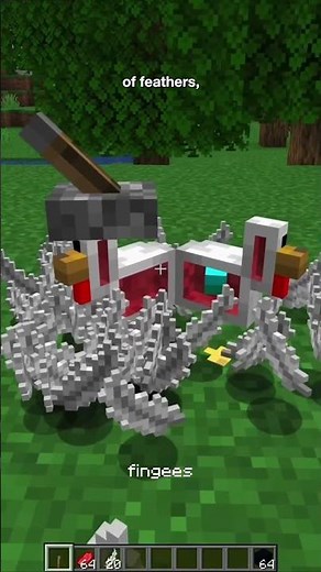 I added taxidermy to #minecraft #cursedminecraft #minecraftmemes