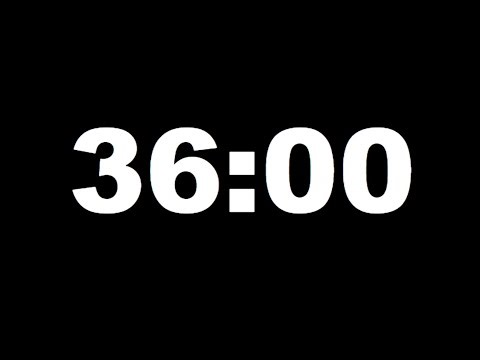 36 Minute Countdown Timer