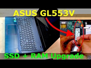 ASUS ROG GL553V: How To Upgrade M.2 SSD