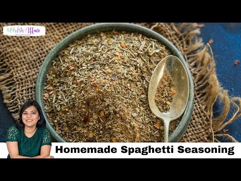 Homemade Spaghetti Seasoning Recipe