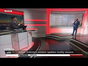 Explain and Verify | What Eskom's winter update really means
