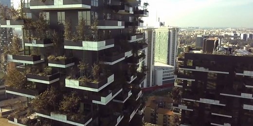 These amazing, plant-covered towers in Milan are essentially vertical forests