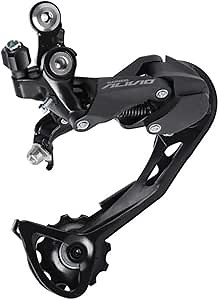 Shimano,Black,ERDM3100SGS Alivio Alivio M3100 Rear derailleur, 9-Speed, Shadow Design, SGS Long cage