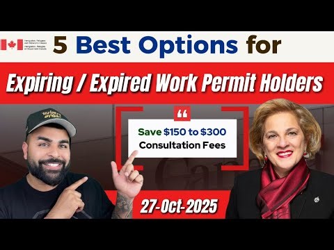 5 Best Options for Expiring/Expired Work Permit Holders 🇨🇦 #tusharuplifts #pgwp #workpermit