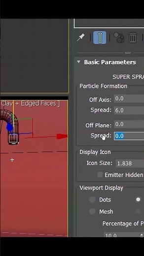 3ds max: Realistic Water Fluid Simulation Without Plugins#shorts#3dsmax #3dtutorial