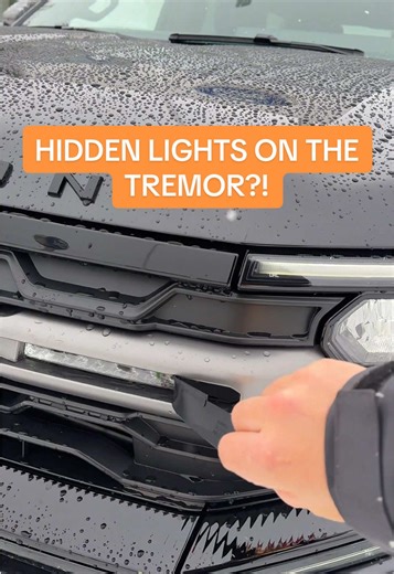 Did you know about the hidden lights feature on some of the #tremor models? #ford #suv #expedition #viral