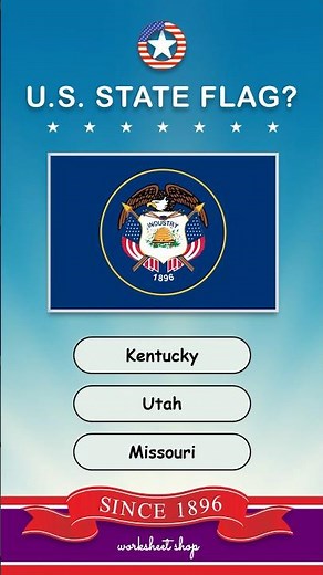 Guess the U.S. State by the Flag Quiz!