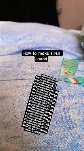 how to make siren sound tutorial #tutorial #siren