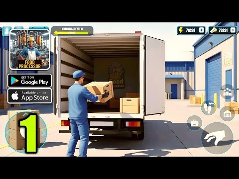 Food process Factory simulator Gameplay (Android, iOS)