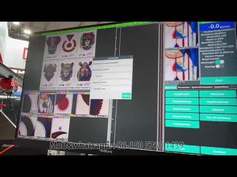 100% Inspection System for printer operate demo