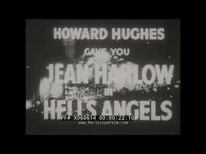 HELL'S ANGELS TRAILER & HOLLYWOOD PREMIERE HOWARD HUGHES FILM XD60614