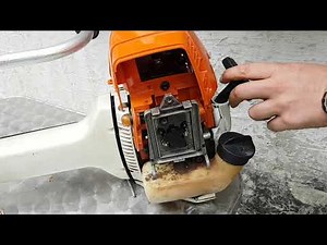 Stihl fs400, 450, 480. Sustitución de carburador. Carburetor sustitution