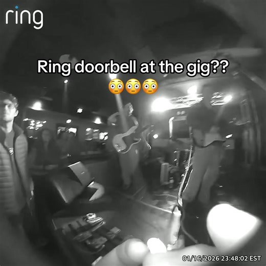 Ring: Hella motion detected 🔥🔥🔥 #band #fudge #rock #livemusic #concert