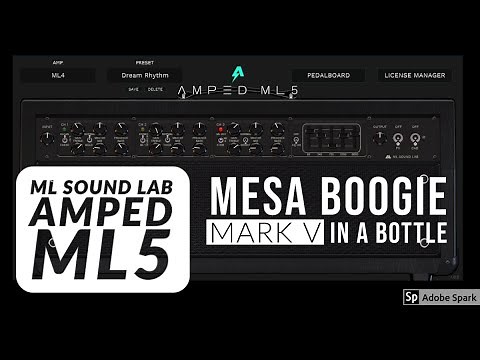 ML Sound lab - Amped ML5 - MESA BOOGIE MARK V PLUGIN