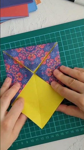 How to fold an origami butterfly - Step By Step Tutorial #diy #papercraft #origami