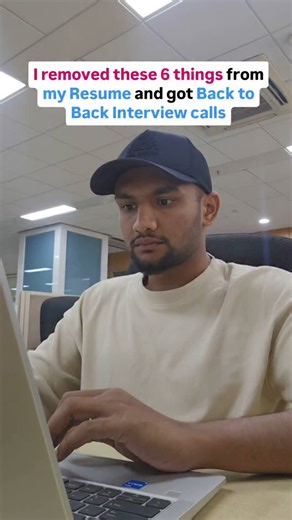 ShreyashKudale | Career | AI on Instagram: "Most people think adding more to their resume will make it stronger. But in reality, cutting out the wrong things is what makes the right things stand out. Here are 6 things I removed that made all the difference: Objective Statement "Seeking a challenging role in a dynamic company where I can utilize my skills." Instead, I wrote: "Data Scientist with 7+ years of experience building scalable ML models for finance and e-commerce. Improved fraud detectio